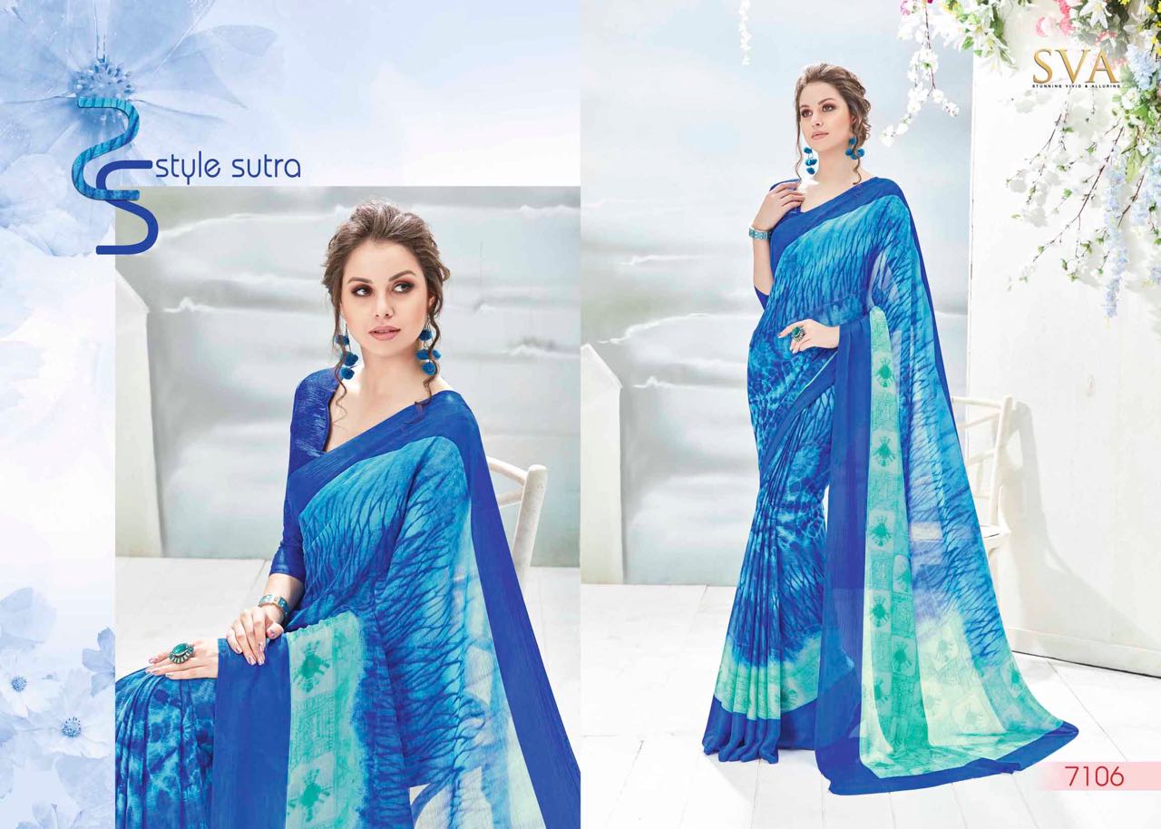 SVA NISHKHA Wholesale Casual wear Saree Collection